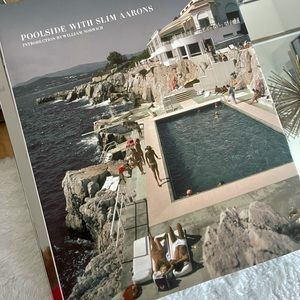 Poolside with Slim Aarons coffee table book